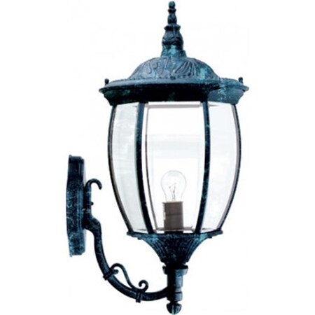Dabmar Lighting 13W & 120V S13-GU24 Victoria Wall Light Fixture - Verde Green GM105-13-VG
